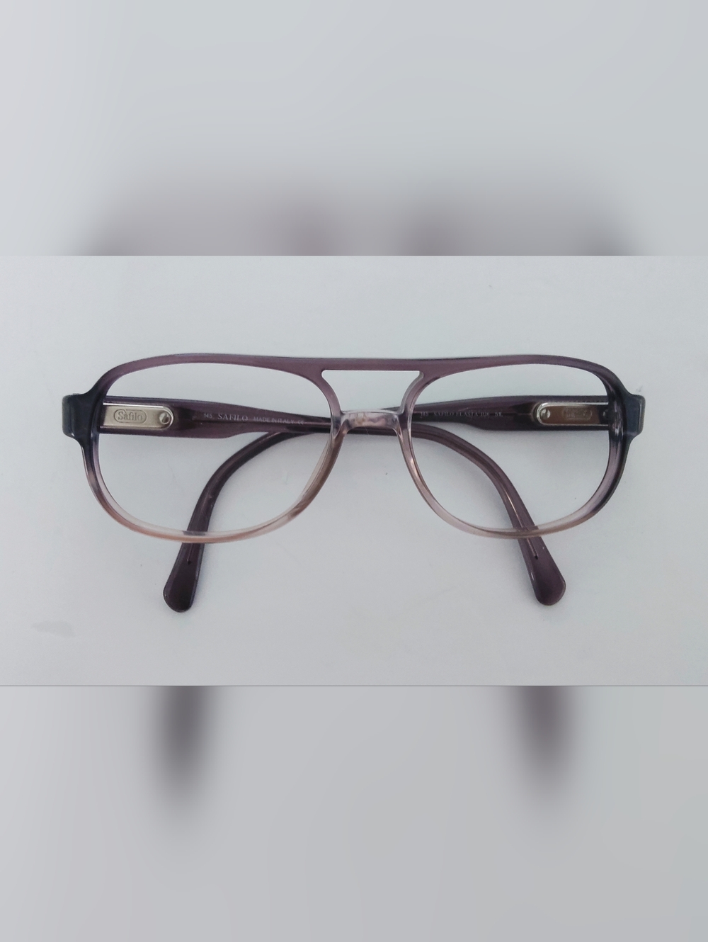 145 Safilo Elasta Italian Made Purple Eyeglass Frame. 1126 51 L. Pre-owned.